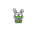 Easter Frog Plushie