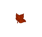 Red Fall Leaf