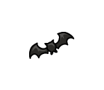 Large Black Batty Bat