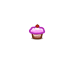 Sugar Frosted Cherry Cupcake