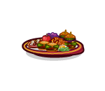 Burger Luncheon Platter