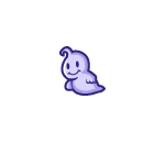 Purple Haunting Ghost