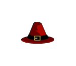 Red Pilgrim Hat