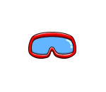 Red Snow Goggles