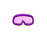 Purple Snow Goggles