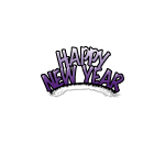 Purple New Year's Headband