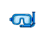 Blue Snorkeling Goggles