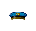 Blue Bellboy Cap