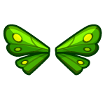 Glorious Green Butterfly Wings