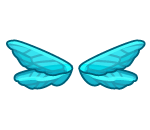 Beautiful Blue Fly Wings