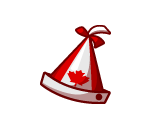 Festive Canadian Party Hat