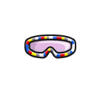 Multi-Colored Sporty Goggles