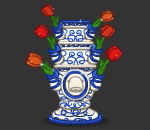 Fancy Tulip Vase