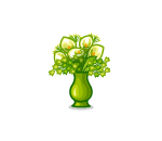 Summer Peridot Vase