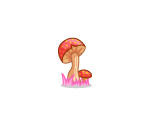 Red Garden Mushroom