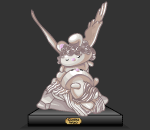 Petche Receiving Cupids Kiss (rare)