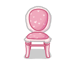 Very Pink Vanity Chair