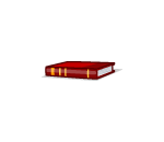 Red Hardcover Library Book