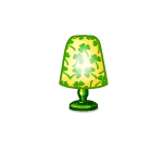 Softly Glowing Shamrock Lamp