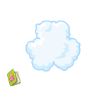 Fluffy Shamrock Shaped Cloud