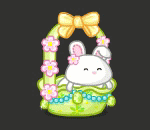 Comfy Bunny Easter Egg Basket
