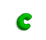 The letter C