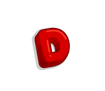 The letter D