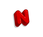 The letter N