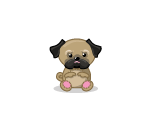 Mac Daddy the Pug Plushie