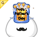 Bedazzling Father's Day Party Hat